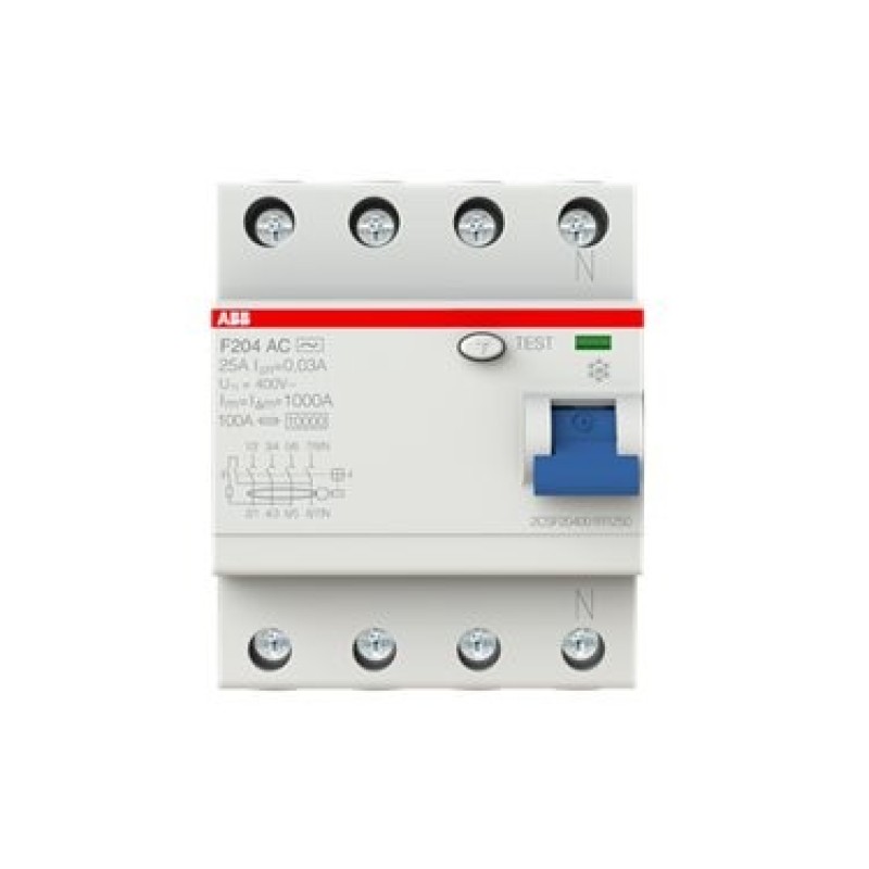 2CSF204001R1250 ABB F204 AC-25/0,03